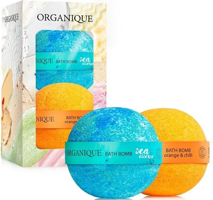 Organique (bath/bomb/2x170g) Set "Zadovoljan"