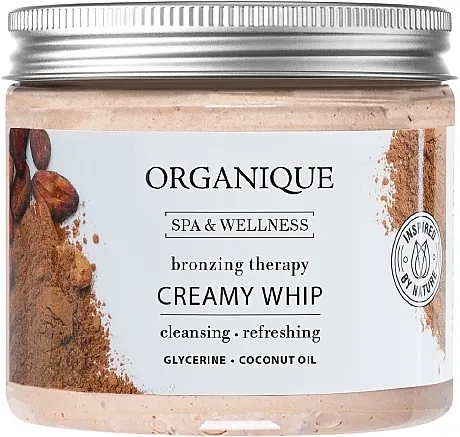 Organique Cleansing Creamy Whip Bronzing Therapy Pena za telo