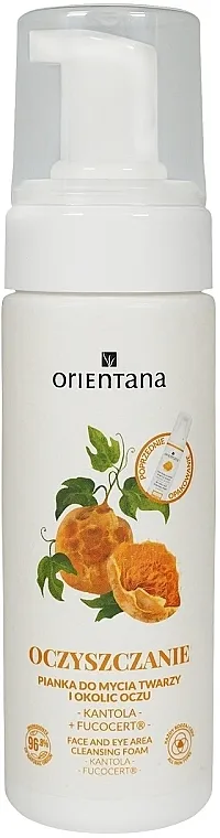 Orientana Moisturizing Cleansing Foam For All Skin Types Kantola Pena za lice