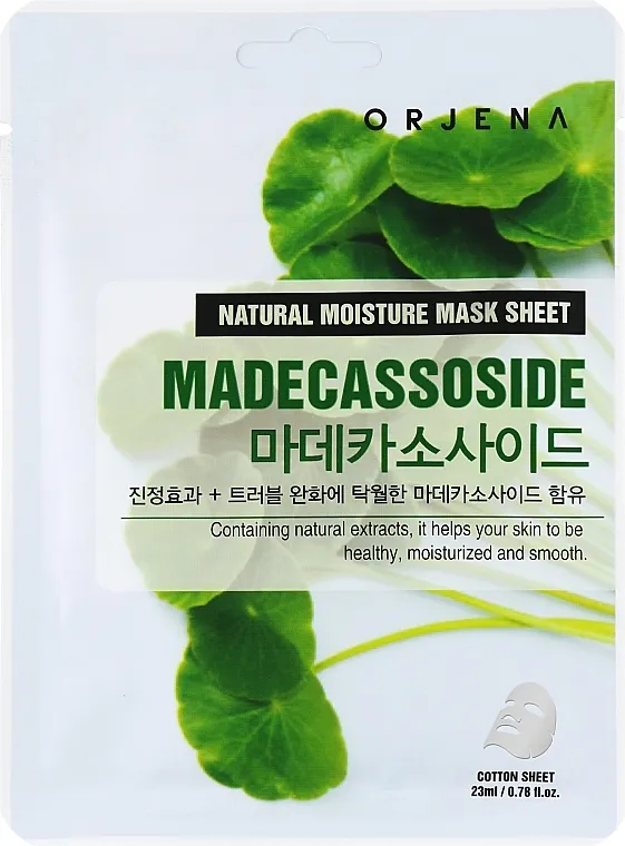 Orjena Natural Moisture Madecassoside Mask Sheet Sheet maska sa centelom
