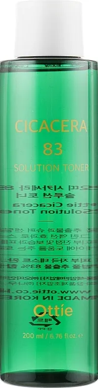 Ottie Cicacera 83 Solution Toner Umirujući tonik za sužavanje pora