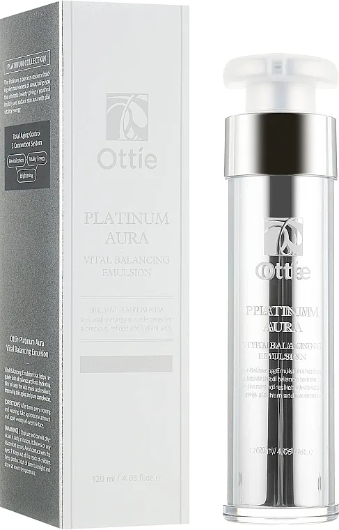 Ottie Platinum Aura Vital Balancing Emulsion Emulzija protiv starenja