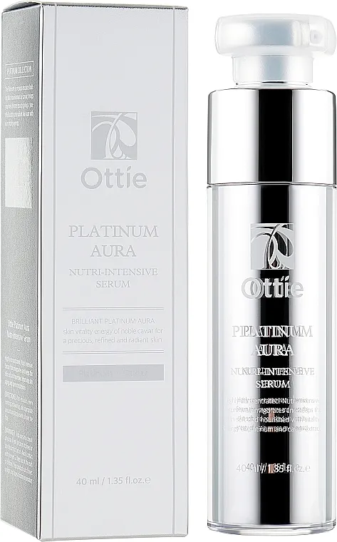 Ottie Platinum Aura Vital Nutri-Intensive Serum Platinumski serum protiv starenja za lice