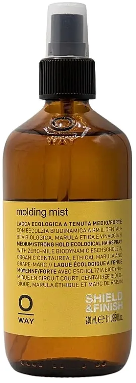Oway Molding Mist Organski lak za kosu srednje jakog učvršćivanja