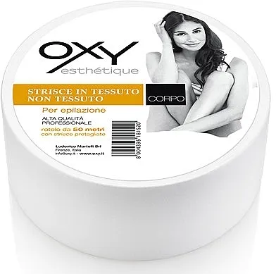Oxy Roll Of Non-Woven Wax Removal Strips Body Trake od netkanog platna za uklanjanje voska, u rolni