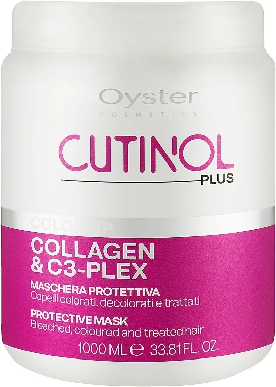 Oyster Cutinol Plus Collagen &amp; C3-Plex Color Up Protective Mask Maska za obojenu kosu