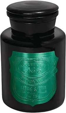 Paddywax Apothecary Noir Candle Tabac &amp; Pine Mirisna sveća u tegli
