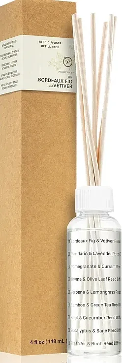 Paddywax Eco Green Diffuser Refill + Reeds Bordeaux Fig &amp; Vetiver Dopuna za aromadifuzor "Smokva i vetiver"