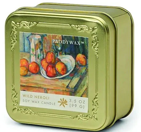Paddywax Impressionist Tin Candle Cezanne Mirisna sveća Divlji Neroli