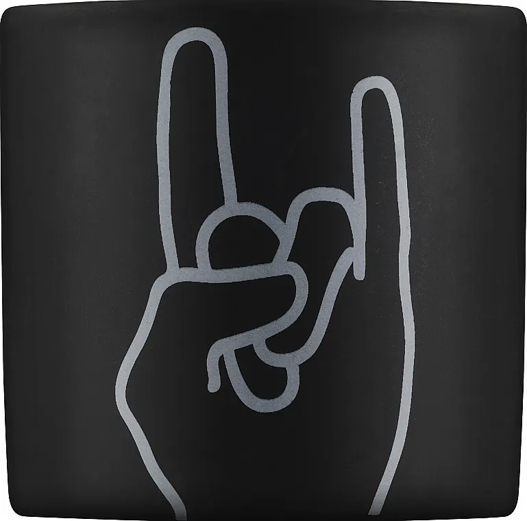 Paddywax Impressions Ceramic Candle Rock On Black Leather &amp; Oakmoss Aromatična svijeća