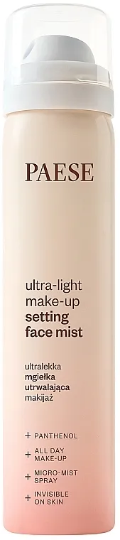 Paese Ultra-Light Make-Up Setting Face Mist Ultralagana sprej maglica za fiksiranje šminke