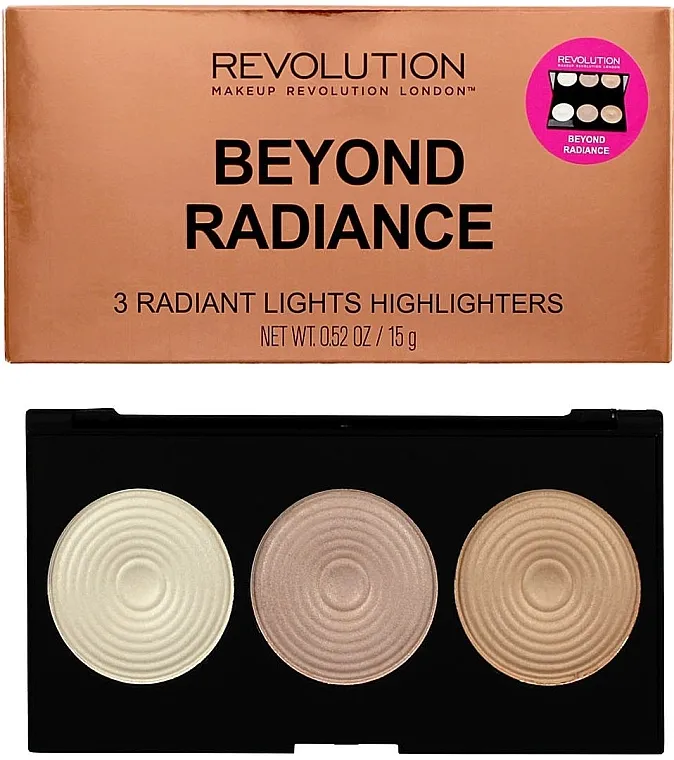 Paleta hajlajtera Makeup Revolution Highlighter Palette Beyond Radiance