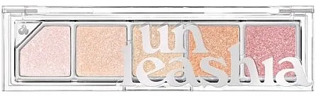 Paleta hajlajtera Unleashia Mini Highlighter Palette Mood Shower