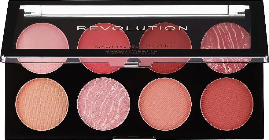 Paleta ruževa Revolution Ultra Blush Palette