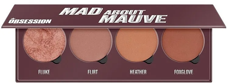 Paleta rumenila Makeup Obsession Mad About Mauve
