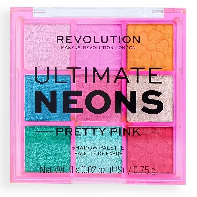 Paleta senki Makeup Revolution Artist Collection Ultimate Neon Palette
