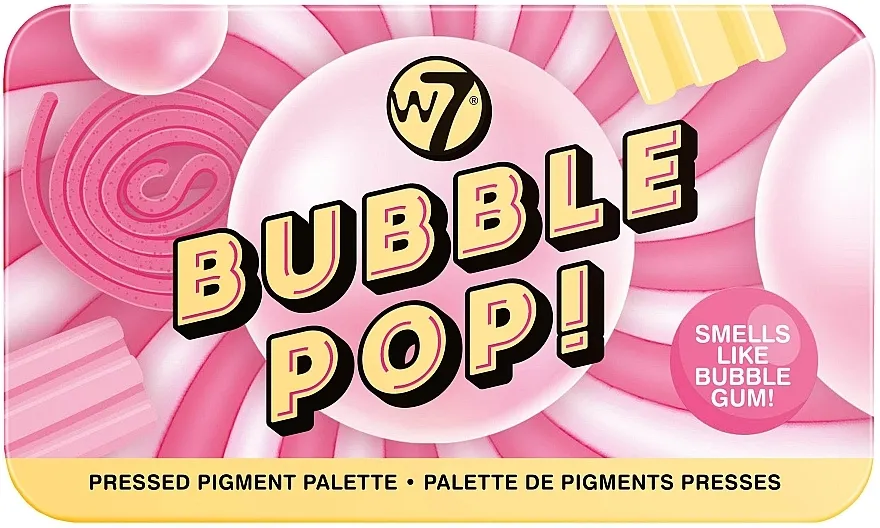 Paleta senki W7 Bubble Pop Pressed Pigment Palette