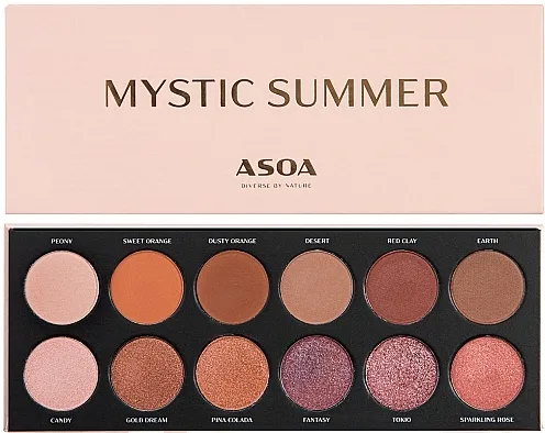 Paleta senki za oči Asoa Mystic Summer