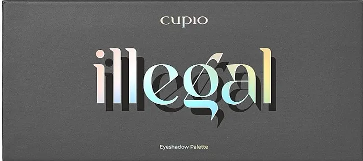 Paleta senki za oči Cupio Illegal Eyeshadow Palette