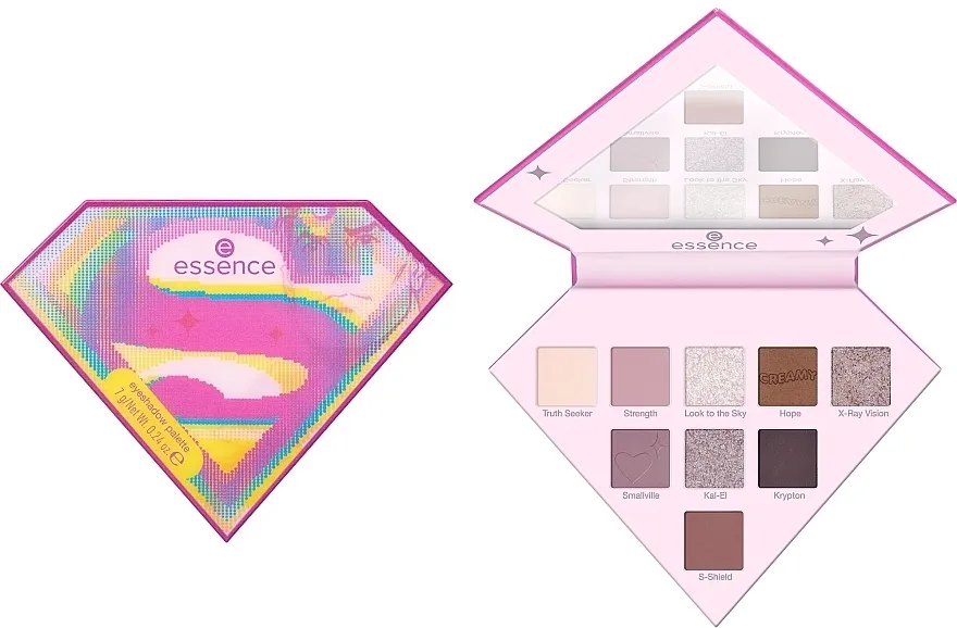 Paleta senki za oči Essence Superman Eyeshadow Palette