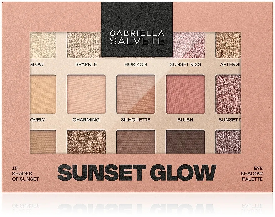 Paleta senki za oči Gabriella Salvete Sunset Glow
