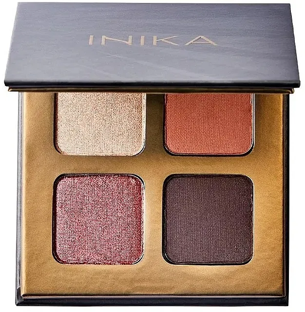 Paleta senki za oči Inika Eyeshadow Quad Palette