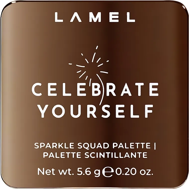 Paleta senki za oči LAMEL Make Up Celebrate Yourself Sparkle Squad Palette