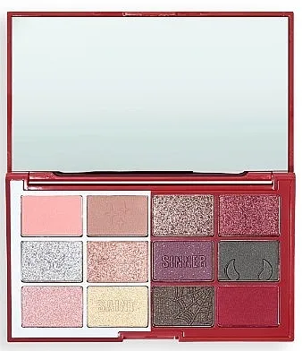 Paleta senki za oči Makeup Revolution Truly Sinful Eyeshadow Palette