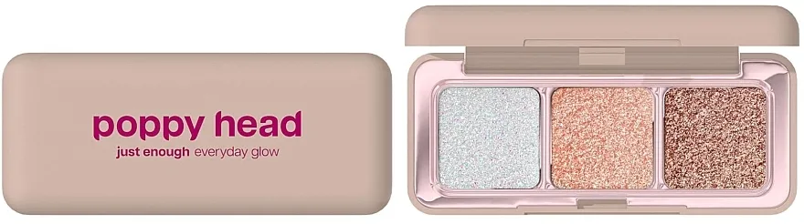Paleta senki za oči Poppy Head Just Enough Everyday Glow
