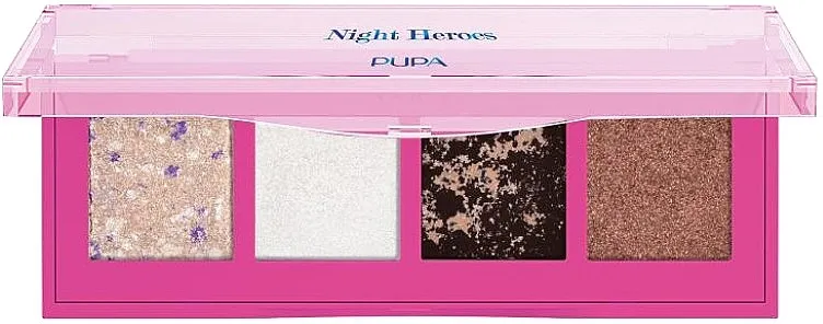 Paleta senki za oči Pupa Night Heroes Eyeshadow Palette