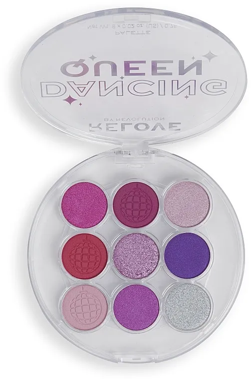 Paleta senki za oči Relove By Revolution Dancing Queen Shadow Palette