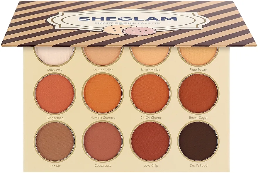 Paleta senki za oči Sheglam Smart Cookie Eyeshadow Palette