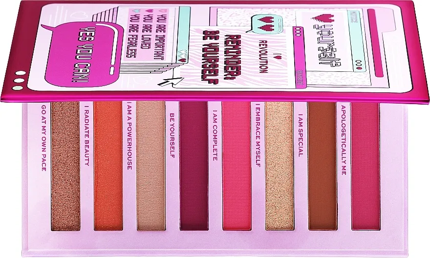 Paleta sjenila I Heart Revolution Affirmation Book Palette