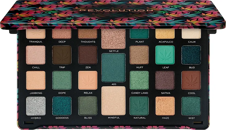 Paleta sjenila Makeup Revolution Forever Limitless Extra Chilled Eyeshadow Palette