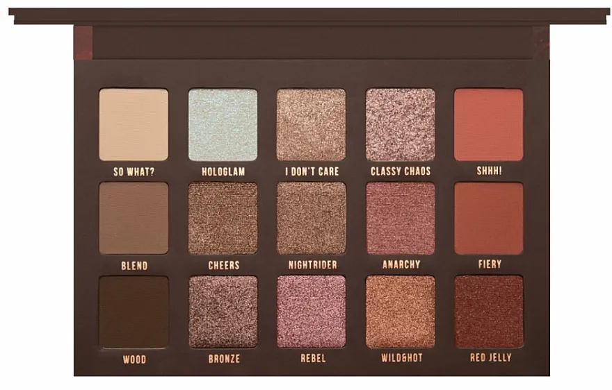 Paleta sjenila Mulac Cosmetics Anarchyglam Pressed Pigment Palette