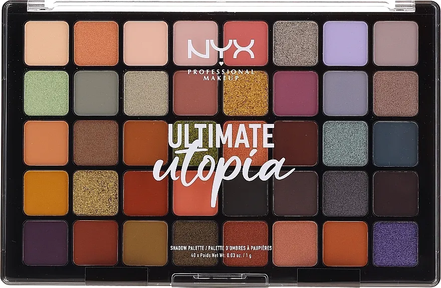 Paleta sjenila NYX Ultimate Utopia Shadow Palette Summer 2020