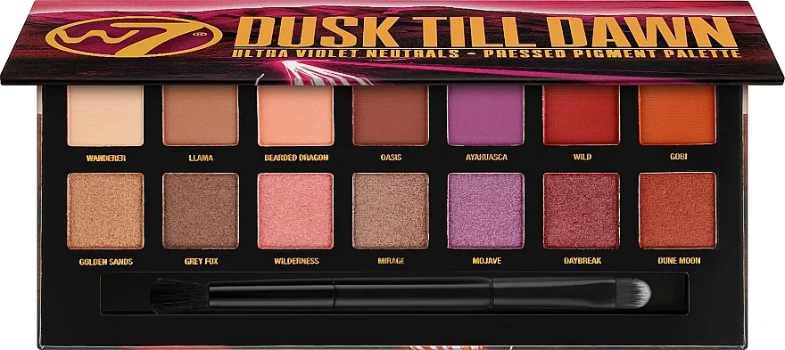Paleta sjenila W7 Dusk Till Dawn