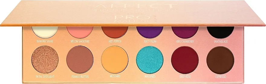 Paleta sjenila za oči Affect Cosmetics Pressed Eyeshadow Palette In The Spotlight