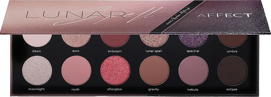 Paleta sjenila za oči Affect Lunar Spell Palette