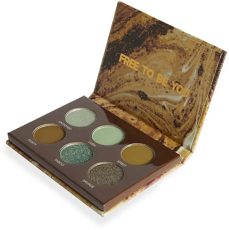 Paleta sjenila za oči BH Cosmetics Unleashed 6 Color Shadow Palette
