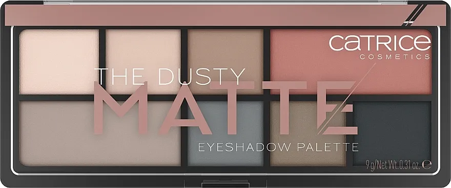 Paleta sjenila za oči Catrice The Dusty Matte Eyeshadow Palette