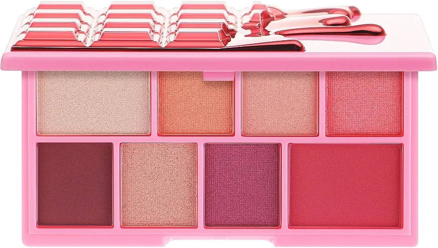 Paleta sjenila za oči I Heart Revolution Eyeshadow Mini Chocolate Palette Cherry