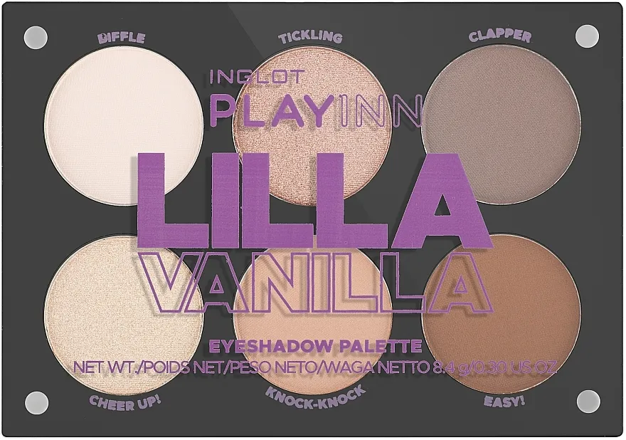 Paleta sjenila za oči Inglot Playinn