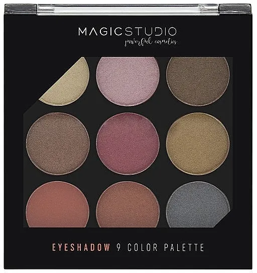 Paleta sjenila za oči Magic Studio 9 Color Palette Eyeshadow Palette