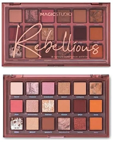 Paleta sjenila za oči Magic Studio Eyeshadow Palette Rebellious