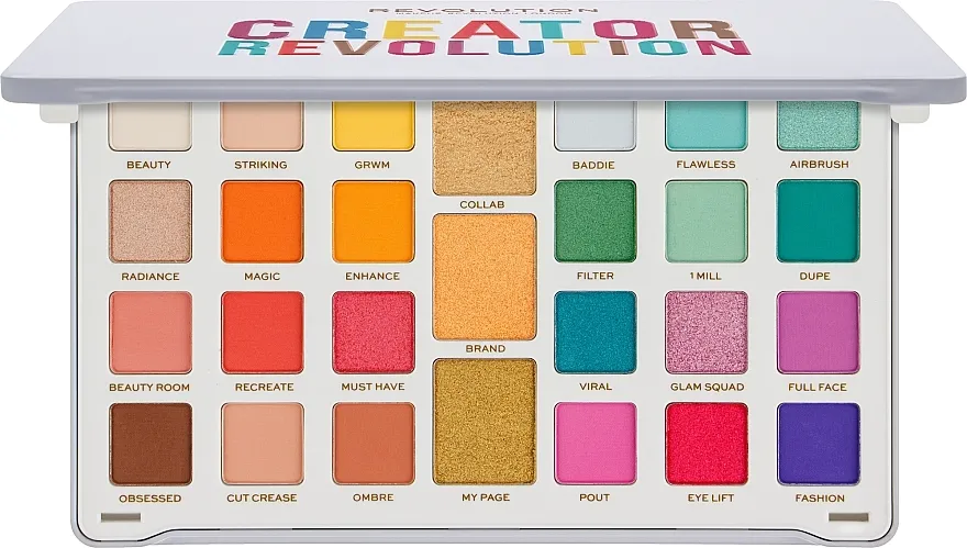 Paleta sjenila za oči Makeup Revolution Creator Limitess Eyeshadow Palette