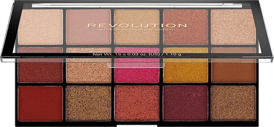 Paleta sjenila za oči Makeup Revolution Division Re-loaded Palette