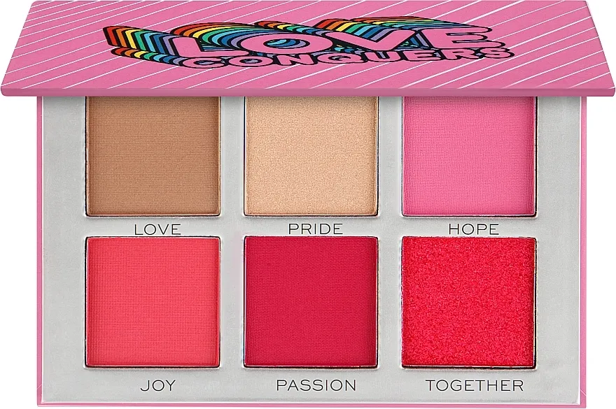 Paleta sjenila za oči Makeup Revolution Power Eyeshadow Palette Love Conquers