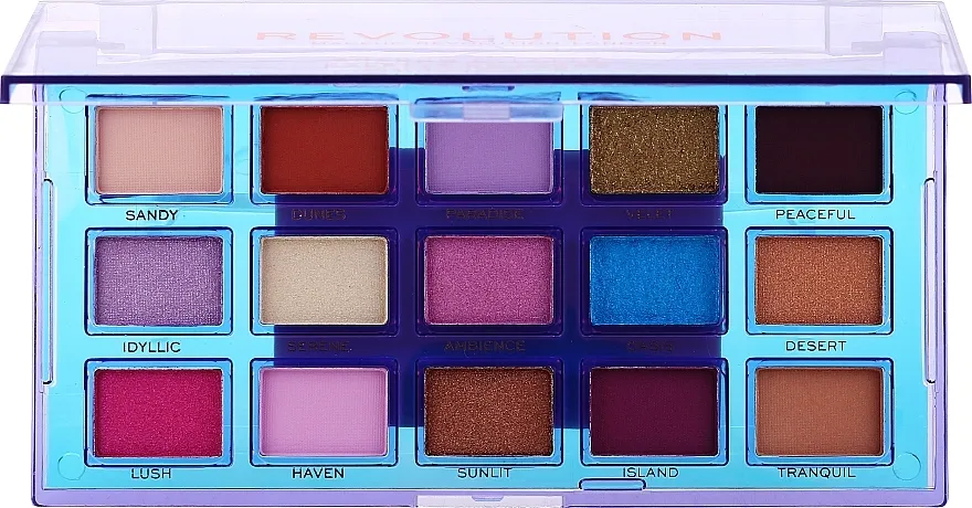 Paleta sjenila za oči Makeup Revolution Reflective Eyeshadow Palette Ultra Violet