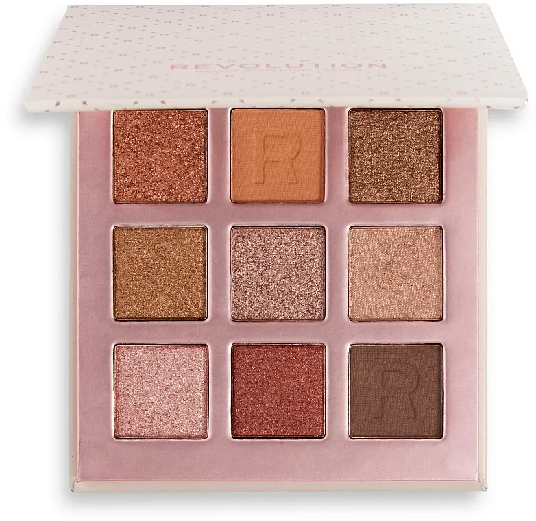Paleta sjenila za oči Makeup Revolution Soft Glamour Mini Eyeshadow Palette Dream Glow